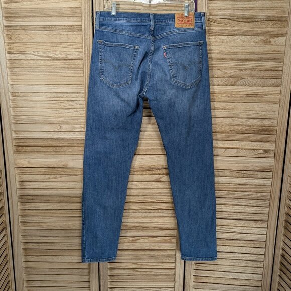 Levi's 502 Classic Blue Denim Jeans Size 36x34 - Picture 7 of 10